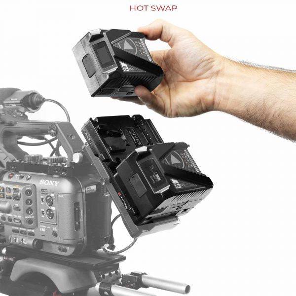 Dual V-Mount Hot Swap Mini Battery Plate 02_SHAPE_Dual_V-Mount_Hot_Swap_Mini_Battery_Plate