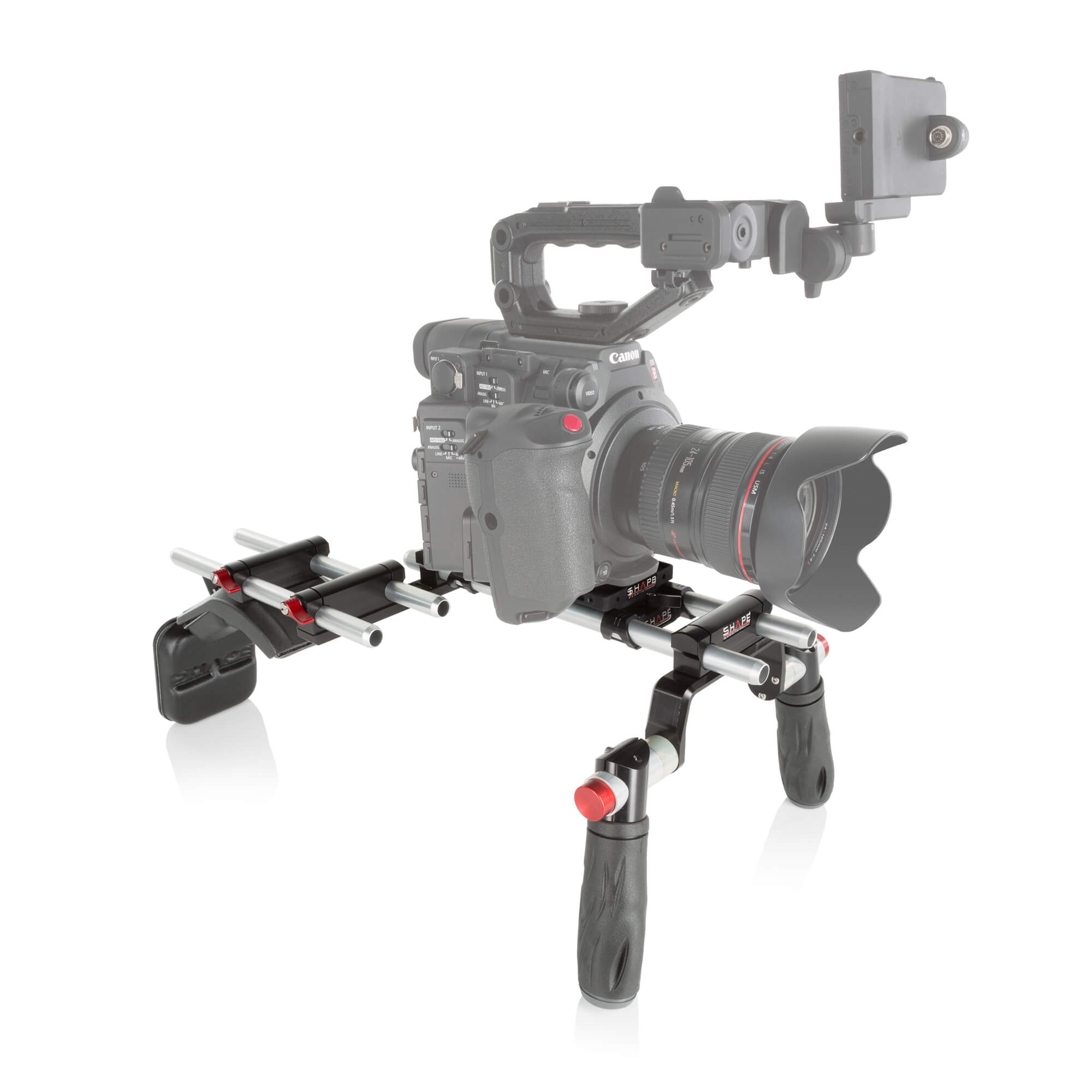 Canon C200 &amp; C200B offset rig 02_SHAPE_Offset_Shoulder_Mount_Rig_for_Canon_C200_C200B
