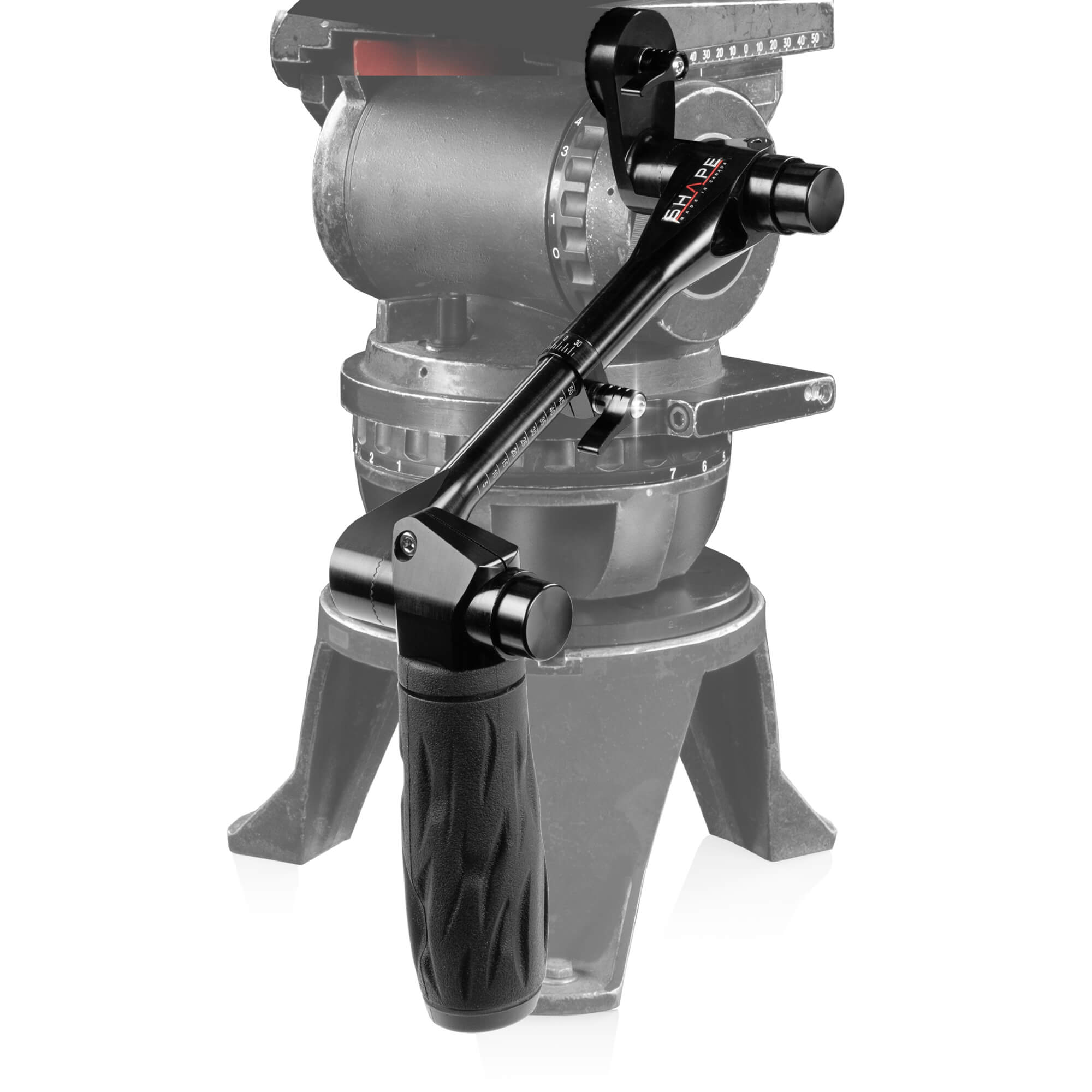 Sachtler tripod pan telescopic handle with push-button 02_SHAPE_Sachtler_Telescopic_Pan_Handle_with_Push_Button