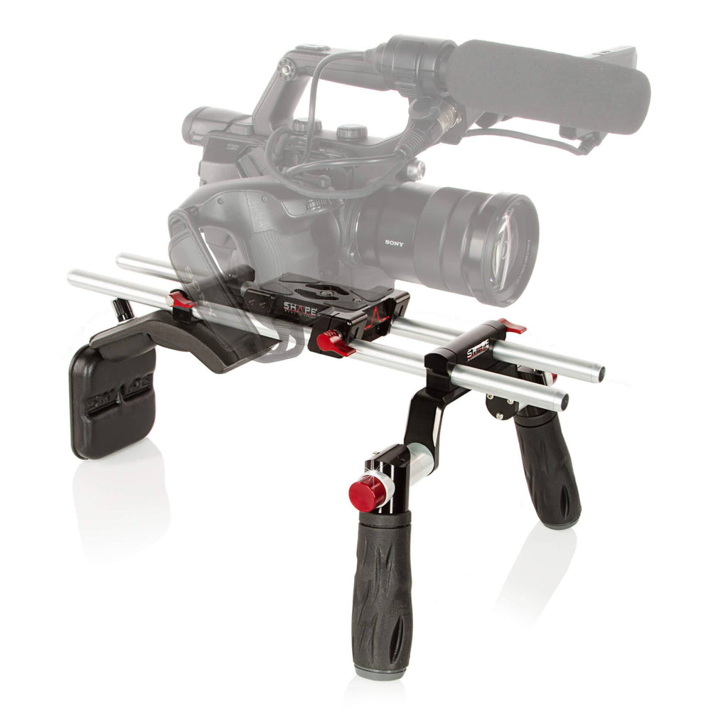 Sony FS5, FS5M2 shoulder mount 02_SHAPE_Shoulder_Mount_for_Sony_FS5_FS5_II