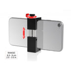 Smartphone aluminum clamp tripod mount with cold shoe 02_SHAPE_Smartphone_Aluminium_Clamp_Mount