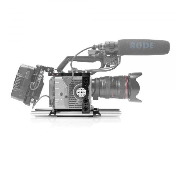 Sony FX6 camera cage and 15 mm LW rod system 02_SHAPE_Sony_FX6_Camera_Cage_and_Rod_Bloc_System