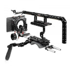 Sony FX9 baseplate, cage, top handle, long VF, 4x5.6 matte box, follow focus pro 02_SHAPE_Sony_FX9_Camera_Bundle_Rig_Kit