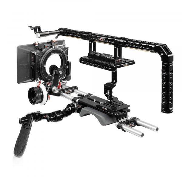 Sony FX9 baseplate, cage, top handle, long VF, 4x5.6 matte box, follow focus pro 02_SHAPE_Sony_FX9_Camera_Bundle_Rig_Kit