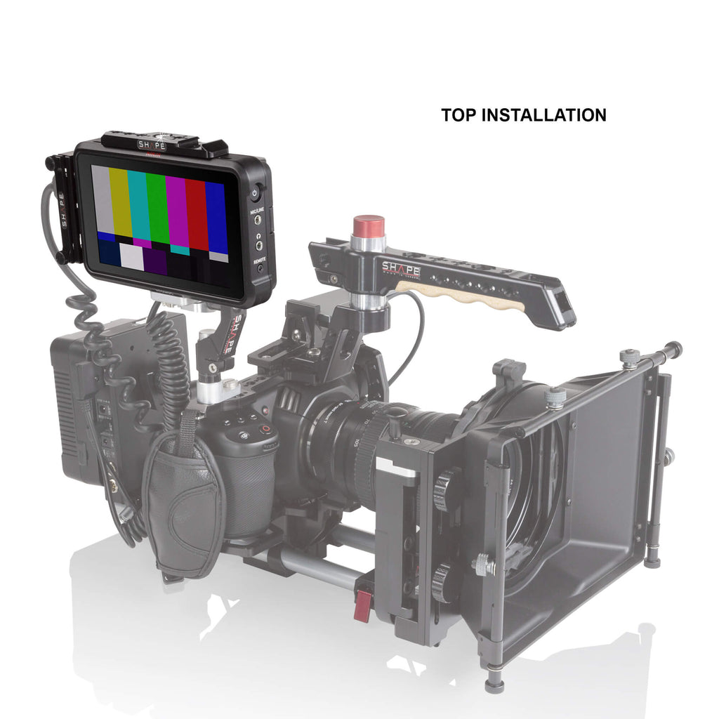 HDMI lock system and top plate kit for Atomos ninja V 5" & V+ 5.2" monitor recorders 02_SHAPE_Top_Plate_Kit_and_HDMI_Lock_System_for_Atomos_Ninja_V_V_
