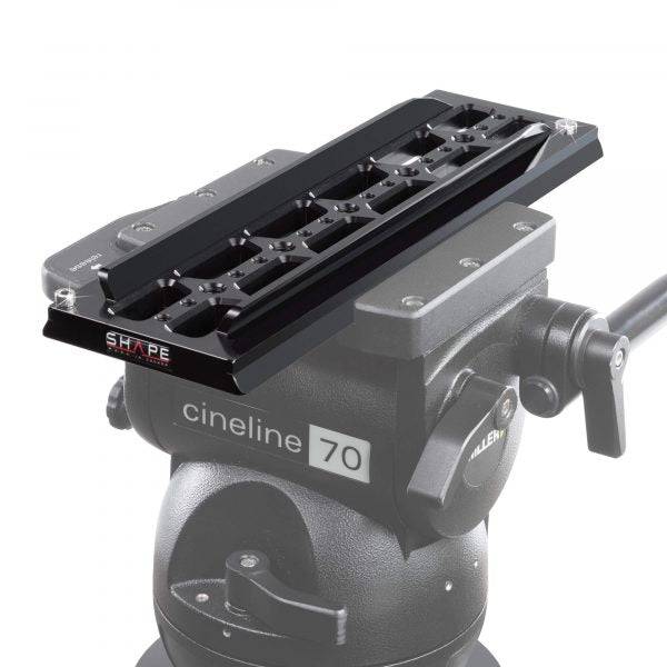 Universal bridge plate Arri and 12 inches dovetail plate Arri standard 03_SHAPE_Bridge_Plate_Universal_ARRI_Standard_with_ARRI_Dovetail_Plate_12_inches