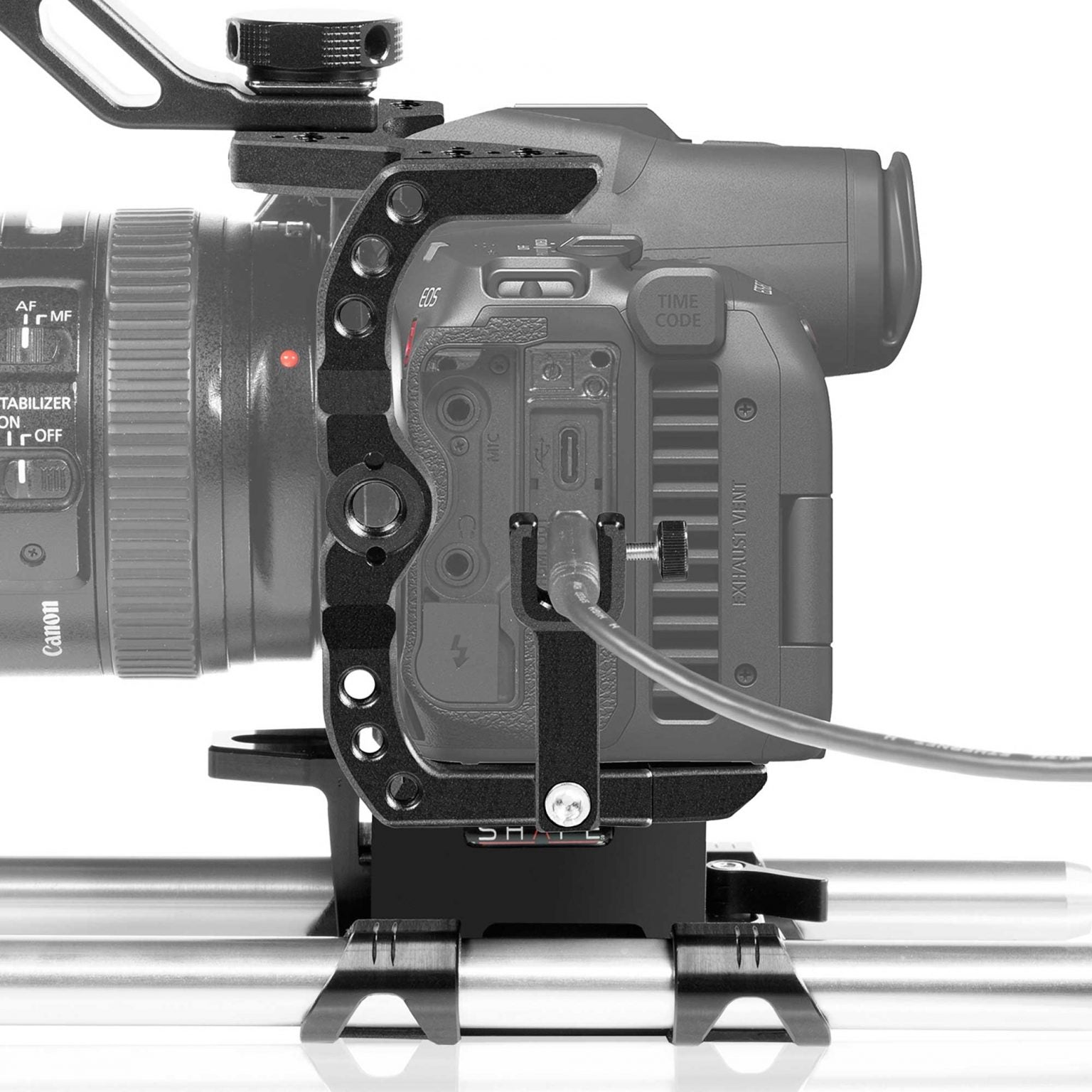 Canon EOS R5C, R5, R6 Shoulder Mount Kit Matte Box Follow Focus 03_SHAPE_Canon_EOS_R5C_R5_R6_Shoulder_Mount_Kit