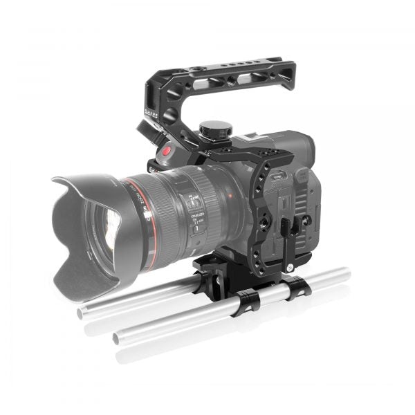 Camera cage for canon R5C/R5/R6 with 15mm LWS ROD System 03_SHAPE_Canon_R5C_R5_R6_Camera_Cage__Top_Handle_and_Rod_Bloc_System
