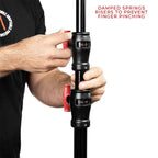 Low Boy Double Riser Stand Black/Chrome 6’9’’ 03_SHAPE_Low_Boy_Double_Riser_Stand_6_9_