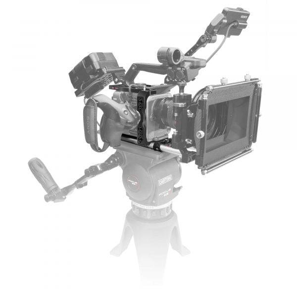 Sony FX6 camera cage and 15 mm LW rod system 03_SHAPE_Sony_FX6_Camera_Cage_and_Rod_Bloc_System