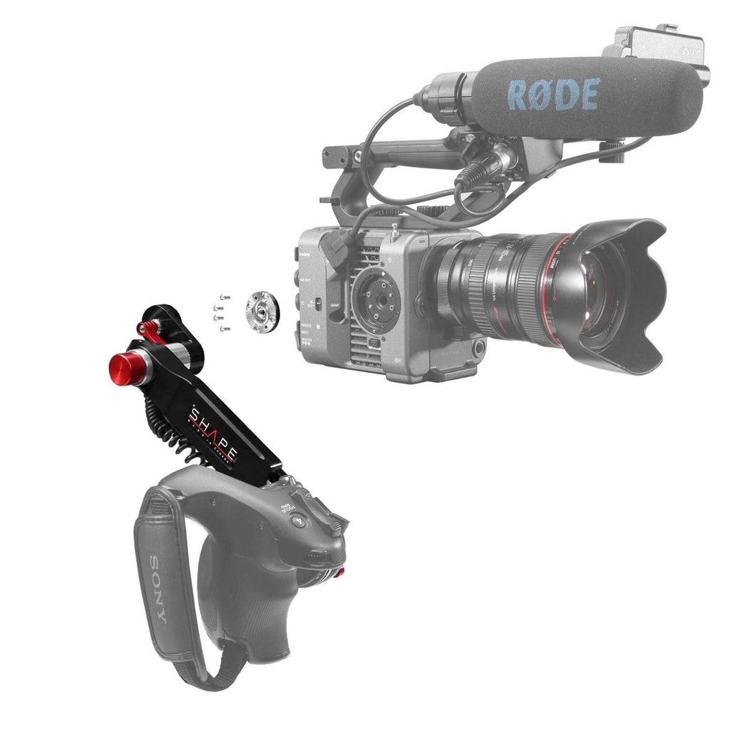 Sony FX6 remote extension handle and cable 03_SHAPE_Sony_FX6_Remote_Extension_Handle_with_Cable