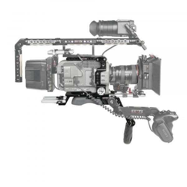 Shape - Sony FX9 Camera Cage Baseplate with Handle 03_SHAPE_Sony_FX9_Camera_Bundle_Rig
