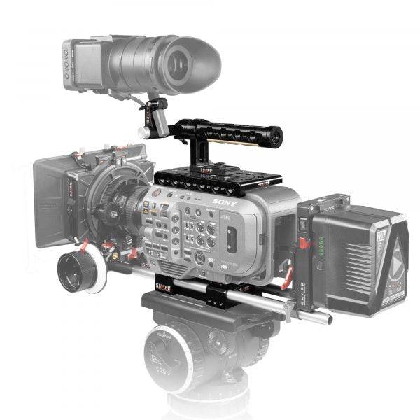 Sony FX9 cage handle EVF mount 03_SHAPE_Sony_FX9_Camera_Cage__Top_Handle__Rod_Bloc_System_and_View_Finder_Mount