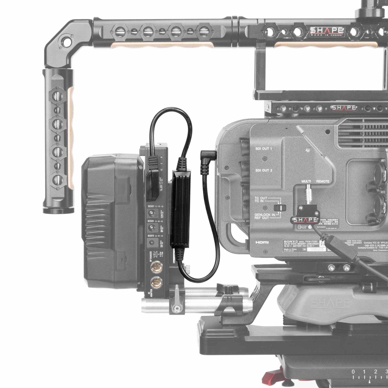 Sony FX9/FX6 D-Tap to 19.5V Regulated Power Cable 03_SHAPE_Sony_FX9_FX6_D-Tap_Power_Cable
