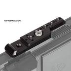 Top plate for Atomos ninja v 5" & v+ 5.2 " monitor recorders 03_SHAPE_Top_Plate_for_Atomos_Ninja_V_V_