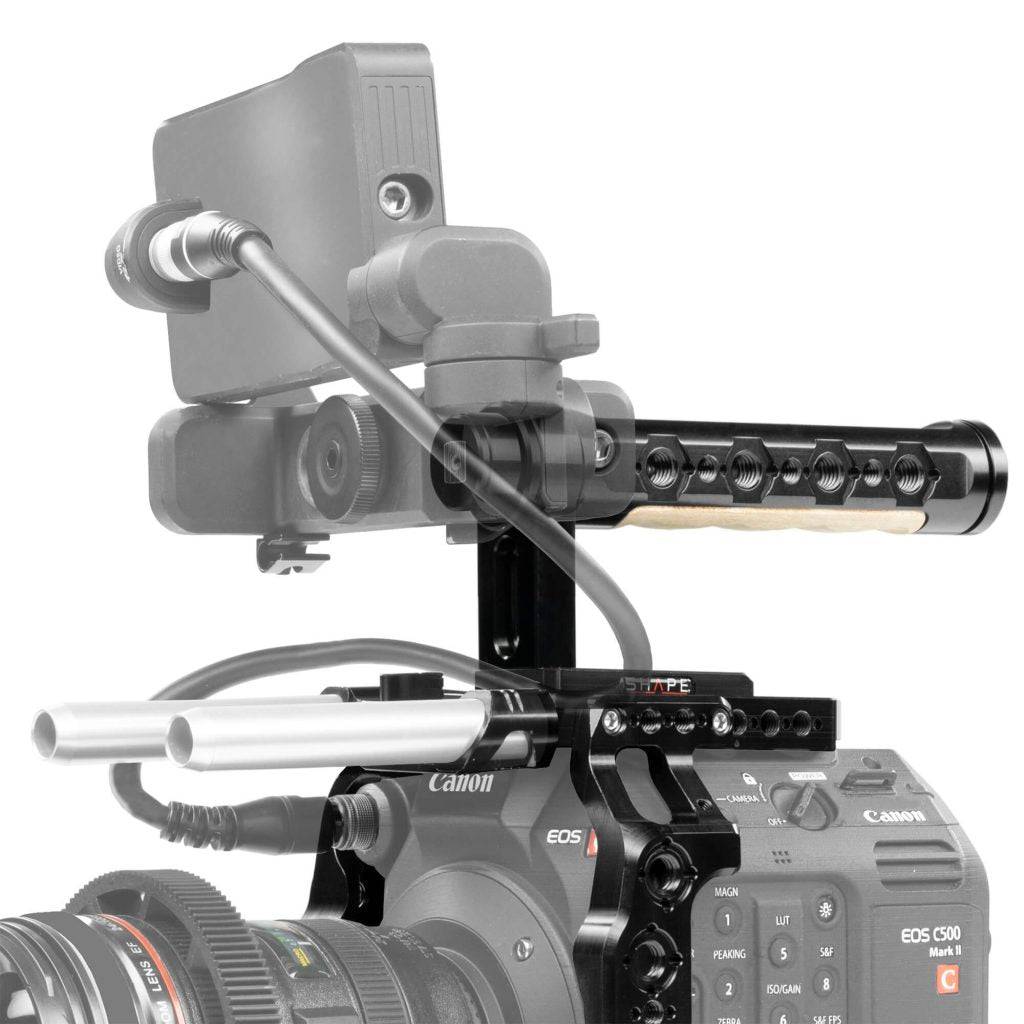 Viewfinder adapter with Arri standard 3/8-16 interface male 03_SHAPE_View_Finder_Adapter_with_ARRI_Standard_Male_Interface