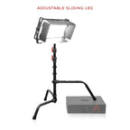 20’’ C-Stand Sliding Leg Black 5.25’ 04_SHAPE_C-Stand_20__Sliding_Leg_5_3_