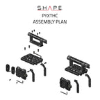 Blackmagic PYXIS 6K Cage With Top Handle 04_SHAPE_Cage_With_Top_Handle_For_Blackmagic_Design_Pyxis_6K