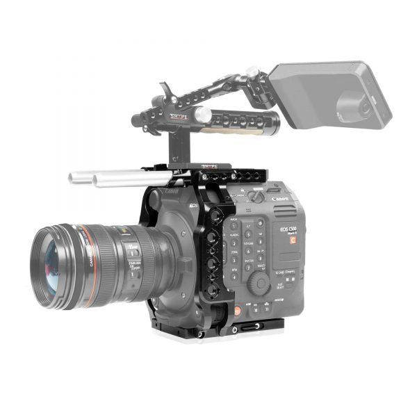 Canon C500 Mark II, C300 Mark III baseplate with handle, cage, follow focus pro 04_SHAPE_Canon_C500_MKII_C300_MKIII_Camera_Bundle_Rig_with_Follow_Focus_Pro