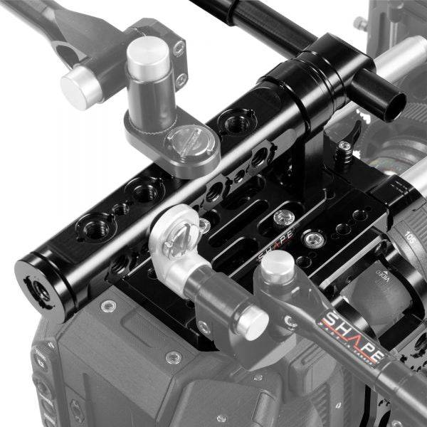 Canon C500 Mark II, C300 Mark III cage and handle with EVF mount 04_SHAPE_Canon_C500_MKII_C300_MKIII_Camera_Cage__Top_Handle__Rod_Bloc_System_and_View_Finder_Mount
