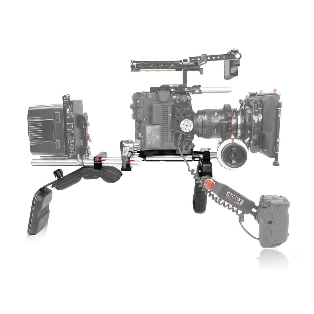 Canon C500 Mark II, C300 Mark III offset rig 04_SHAPE_Canon_C500_MKII_C300_MKIII_Offset_Shoulder_Mount_Rig
