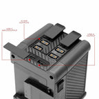 14.4/28.8V 299Wh B-mount Li-ion Battery for ARRI Alexa 35 04_SHAPE_Full_Play_Rechargeable_Battery_299_Wh_B-Mount