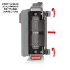 HDMI lock system for Atomos ninja v 5" & V+ 5 .2" monitor recorders 04_SHAPE_HDMI_Lock_System_for_Atomos_Ninja_V_V_