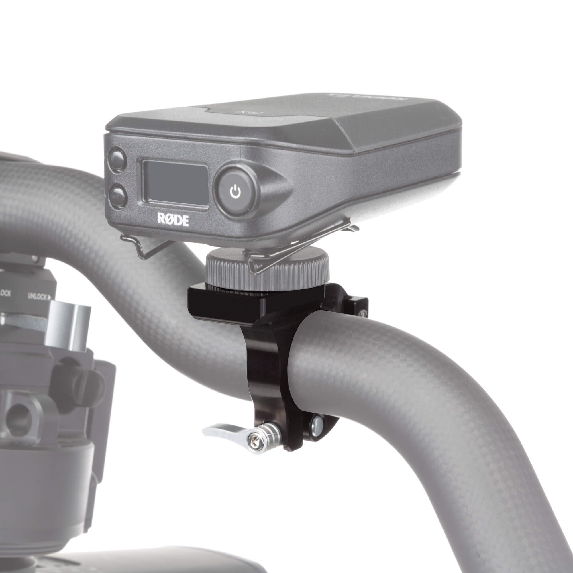 Monitor accessory mounting clamp for 25 mm gimbal rod 04_SHAPE_Monitor_Accessory_Mounting_Clamp