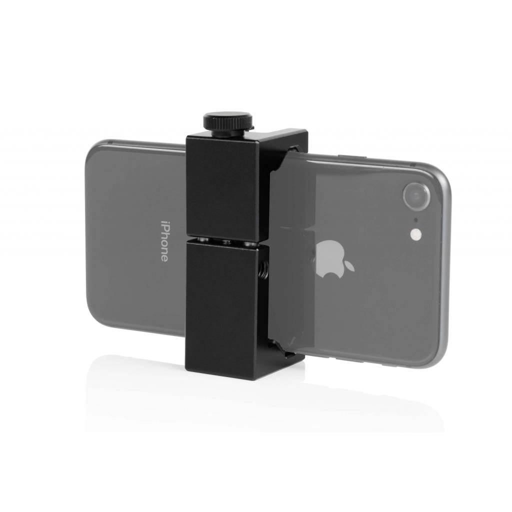 Smartphone aluminum clamp tripod mount with cold shoe 04_SHAPE_Smartphone_Aluminium_Clamp_Mount