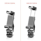 Friction swivel and tilt smartphone aluminum clamp 04_SHAPE_Smartphone_Clamp_Friction_Swivel_and_Tilt
