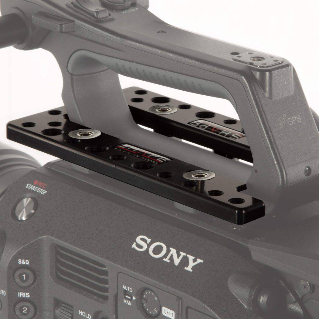 Sony FS7, FS7M2 top plate 04_SHAPE_Sony_FS7_FS7_II_Top_Plate