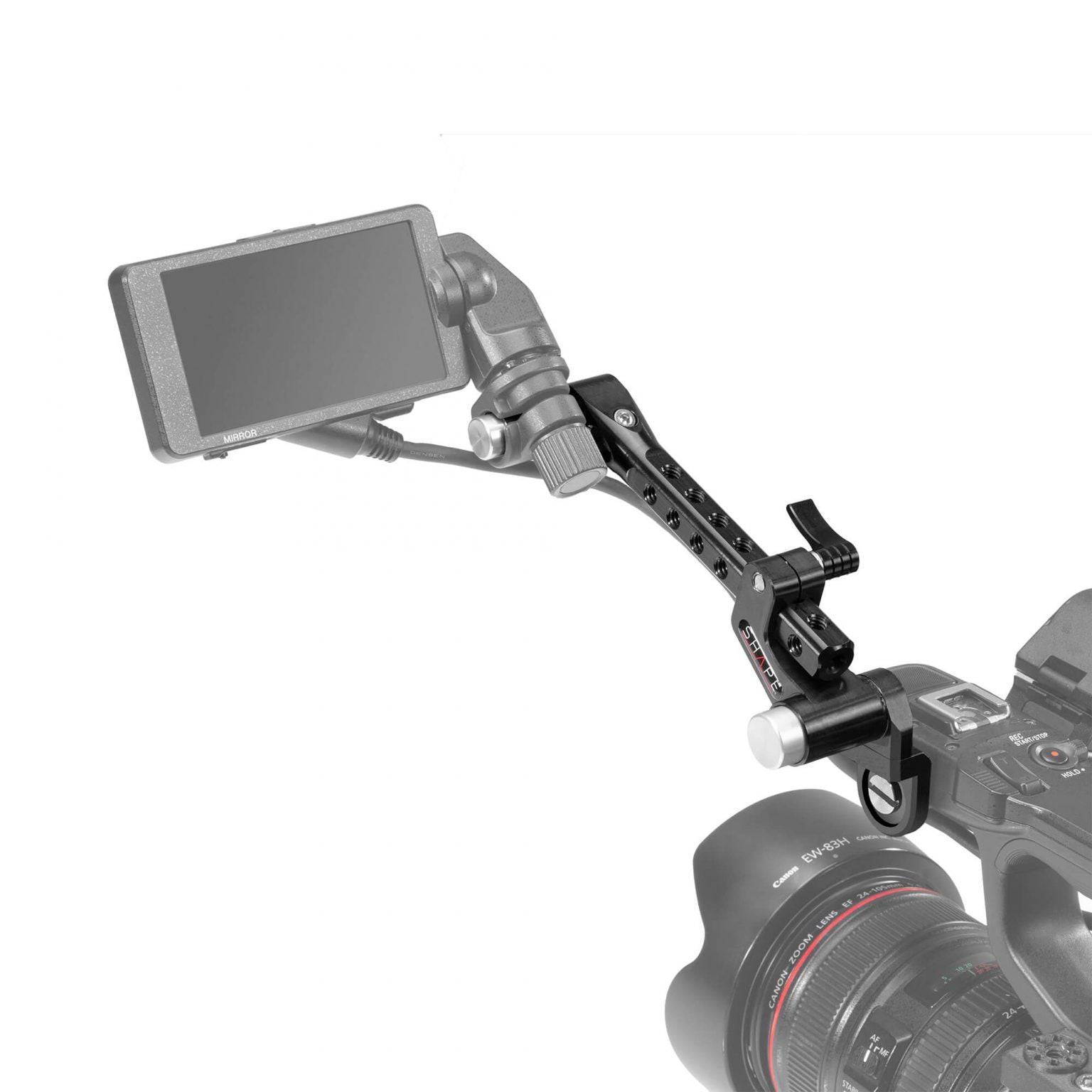 Sony FX6 Push-Button view finder mount 04_SHAPE_Sony_FX6_View_Finder_Mount
