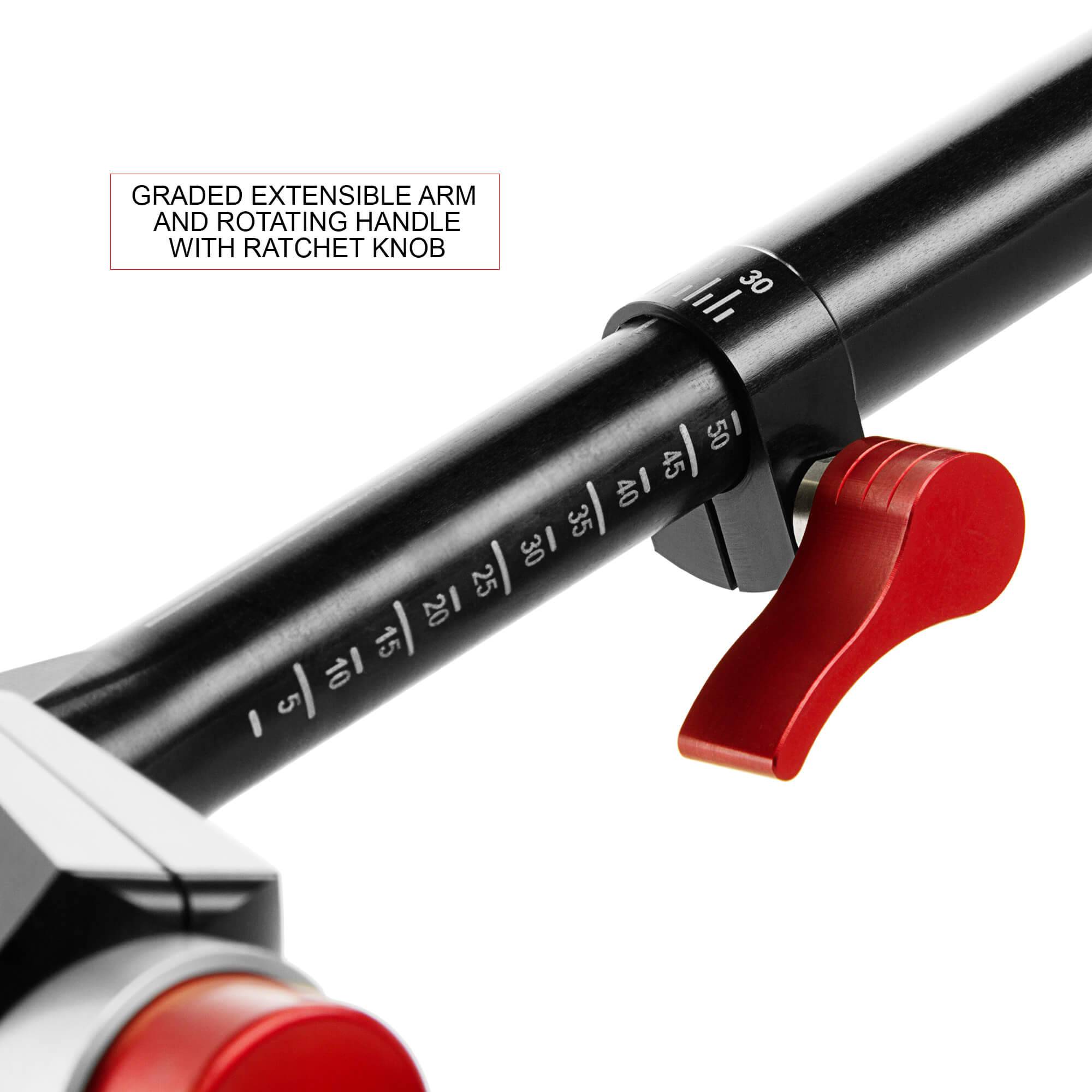 Telescopic handle Arri rosette with rod bloc and shock-resistant case 04_SHAPE_Telescopic_Handles_ARRI_Rosette_with_Rod_Bloc_and_Shock-Resistant_Case