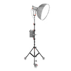 Aluminum Baby Stand square black legs 12’9’’. 05_SHAPE_Aluminum_Baby_Stand_Square_Legs_12_9_