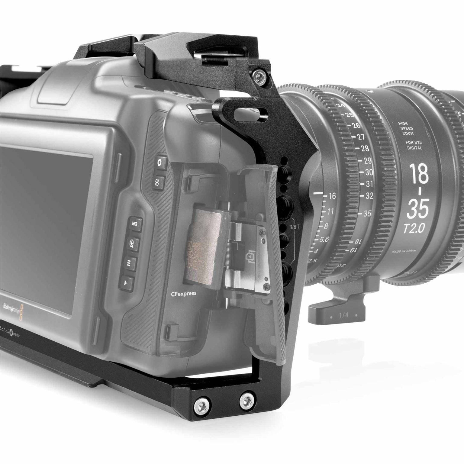 Blackmagic Cinema Camera 6K/6K Pro/6K G2 Cage 05_SHAPE_Blackmagic_Cinema_Camera_6K_6K_PRO_6K_G2_Camera_Cage