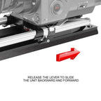 Bridge plate 15 mm studio Arri standard and 12 inches dovetail plate 05_SHAPE_Bridge_Plate_15_mm_Studio_ARRI_Standard_with_ARRI_Dovetail_Plate_12_inches
