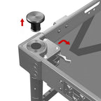 corner baby pin 5\8 inch for camera cart 05_SHAPE_Camera_Cart_Corner_Baby_Pin_5_8_inch