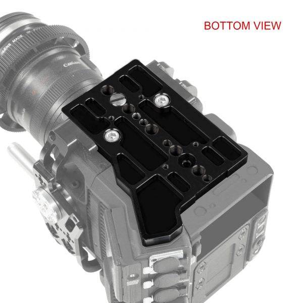 Canon C500 Mark II, C300 Mark III 15mm lightweight baseplate 05_SHAPE_Canon_C500_MKII_C300_MKIII_15_mm_Baseplate