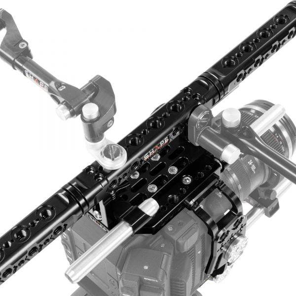 Canon C500 Mark II, C300 Mark III baseplate with cage, top handle long VF, 4x5.6 matte box, follow focus pro 05_SHAPE_Canon_C500_MKII_C300_MKIII_Camera_Bundle_Rig_Kit