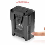 Fast Charger Kit USB-C with 2x Mini V-Mount 50Wh Batteries 05_SHAPE_Fast_Charger_Kit_USB-C_with_2x_50Wh_Mini_V-Mount_Batteries