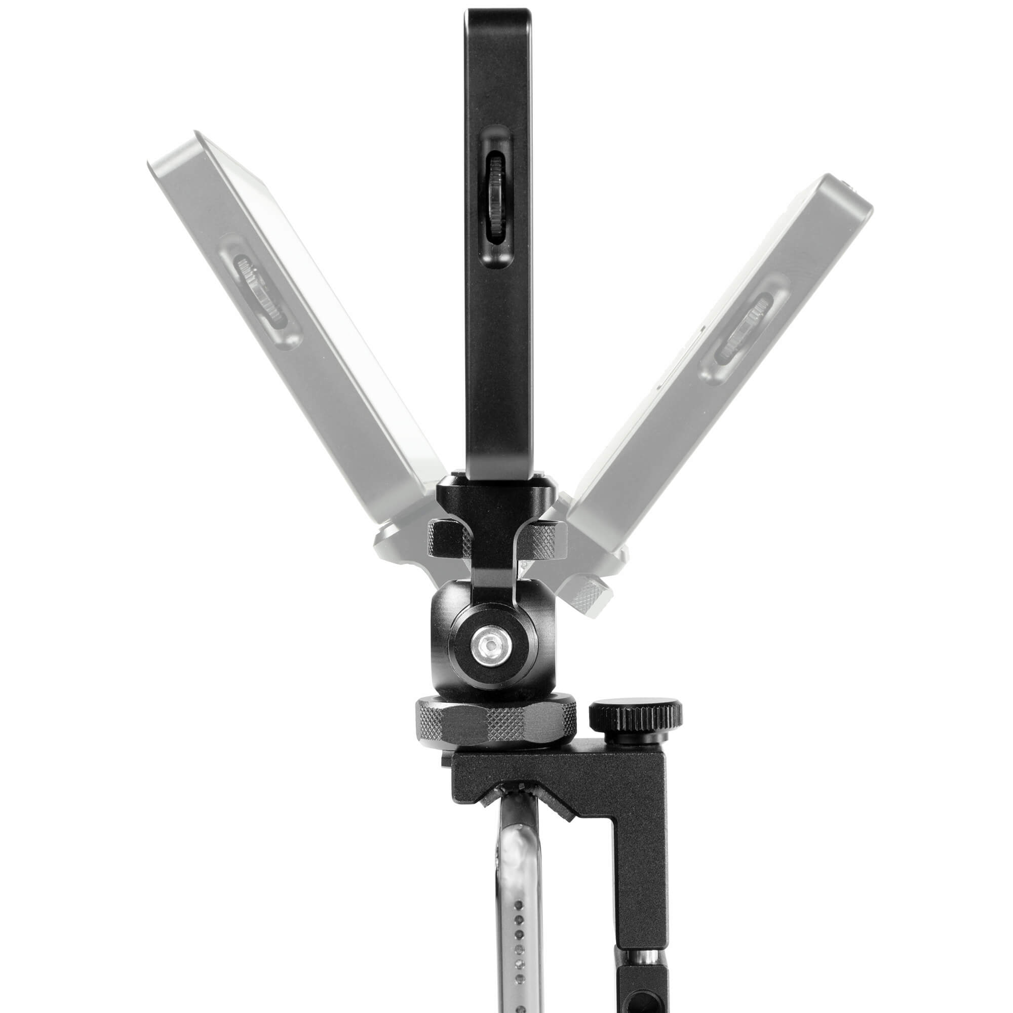 Friction swivel and tilt monitor light, microphone mount cold shoe base 05_SHAPE_Friction_Swivel_and_Tilt_Mount_with_Cold_Shoe_Base