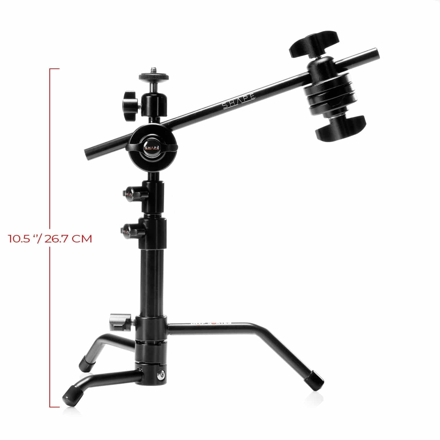 Mini C-Stand 5’’ with Ball Head 05_SHAPE_Mini_C-Stand_with_Ball_Head_5_inches