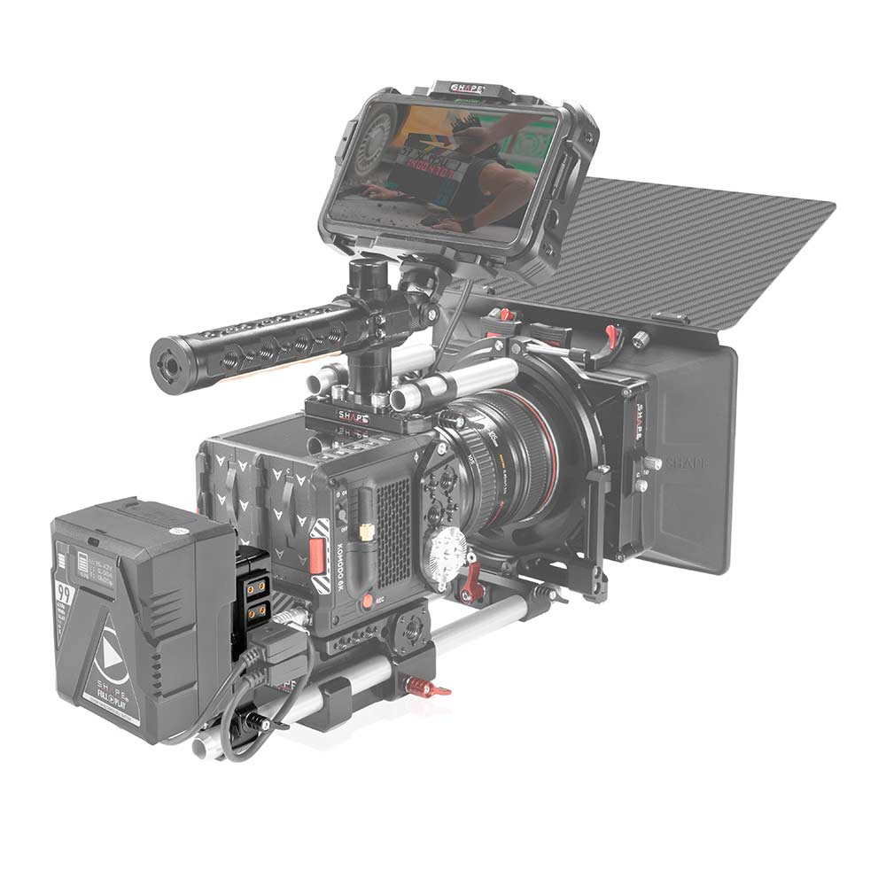 Multi D-Tap V-Mount Plate 15mm LWS ROD MOUNT 05_SHAPE_Multi_D-Tap_V-Mount_Plate_15_mm_LWS_Rod_Bloc