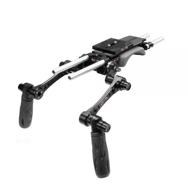 RED KOMODO™& KOMODO™ 6K Production pack camera cage, shoulder baseplate with handles 05_SHAPE_RED__KOMODO____KOMODO__6K_Production_Pack_Camera_Bundle_Rig