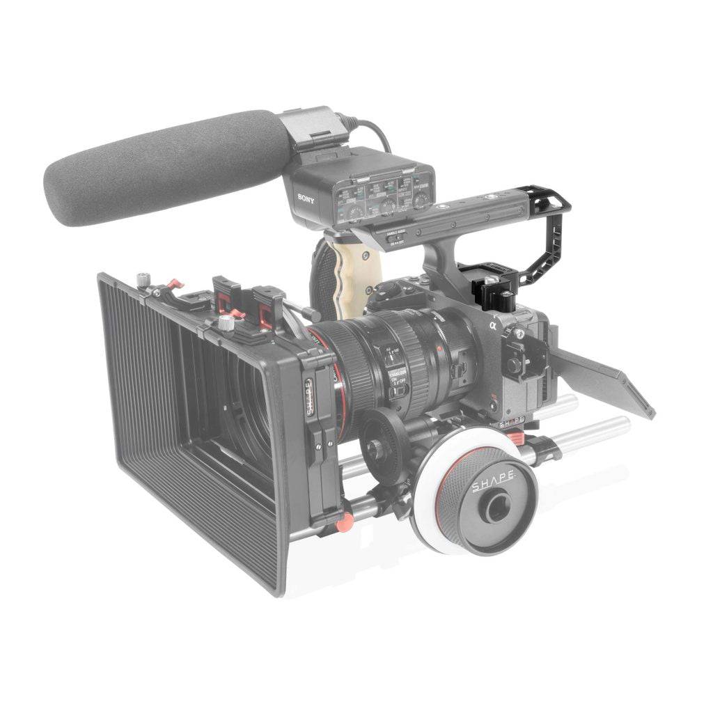 Sony FX3/FX30 Handle Extension Rig Noise cancelling solution 05_SHAPE_Sony_FX3_FX30_Handle_Extension_Rig_Noise_Cancelling_Solution