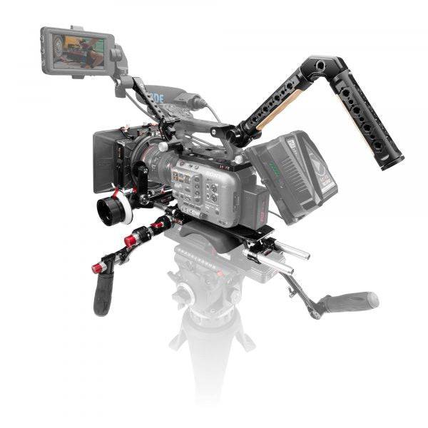 Sony FX6 baseplate, top plate, controller top handle, Quick handle, VF. mount, matte box, follow focus pro 05_SHAPE_Sony_FX6_Camera_Bundle_Rig_Kit