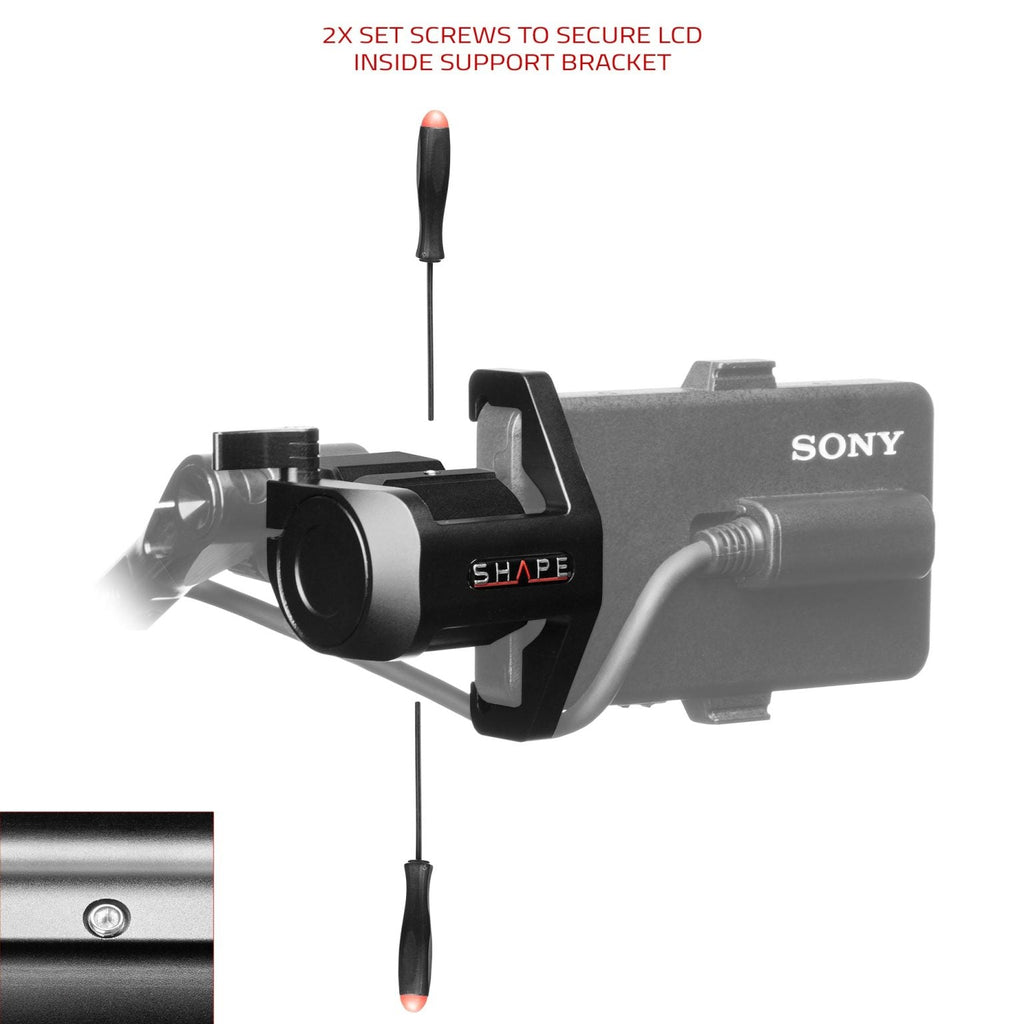 Sony FX6 LCD Monitor Loupe Support 05_SHAPE_Sony_FX6_LCD_Monitor_Loupe_Support