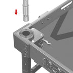corner baby pin 5\8 inch for camera cart 06_SHAPE_Camera_Cart_Corner_Baby_Pin_5_8_inch