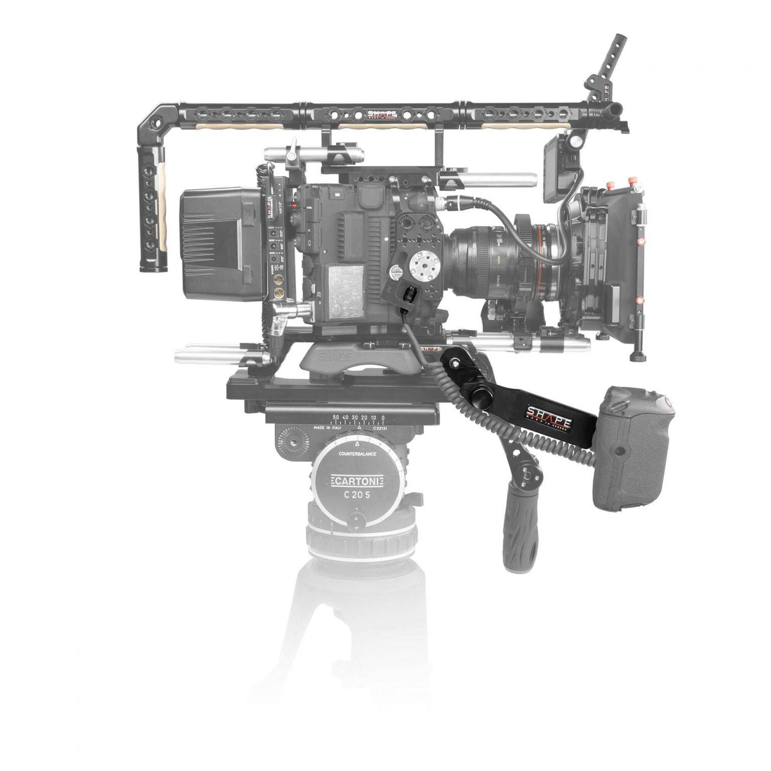Canon C500 Mark II, C300 Mark III remote extension handle with cable 06_SHAPE_Canon_C500_MKII_C300_MKIII_Remote_Extension_Handle_with_Cable