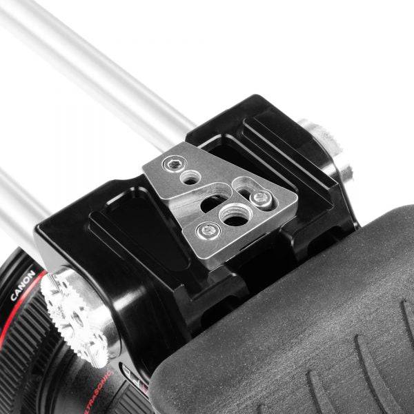 Compact Universal shoulder baseplate (BP20) with follow focus, HAND15 shadow and matte box kit 06_SHAPE_Compact_Universal_Shoulder_Baseplate_Kit